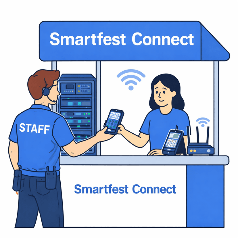 Smartfest-Connect infraestructura de red